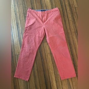 Tommy Hilfiger Coral color pants.
